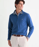 Vineyard Vines Solid Saltwater Quarter-Zip - Moonshine