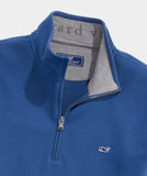 Vineyard Vines Solid Saltwater Quarter-Zip - Moonshine