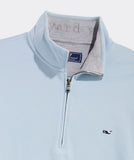 Vineyard Vines Men's Saltwater Quarter-Zip - Del Mar Blue