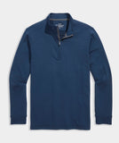 Vineyard Vines Men's Performance Clubhouse Quarter-Zip - Blue Blazer