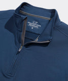 Vineyard Vines Men's Performance Clubhouse Quarter-Zip - Blue Blazer