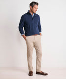 Vineyard Vines Men's Calmwater Quarter Zip - Deep Bay