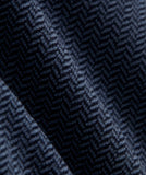 Vineyard Vines Men's Calmwater Quarter Zip - Blue Heron Herringbone