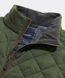 Vineyard Vines Men's Dorset Quilted Vest - Forest Olive