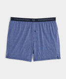 Vineyard Vines Men's Sankaty 5" Performance Boxers - Blue Depth Tejeda Stripe