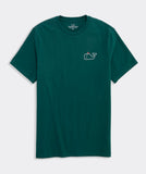 Vineyard Vines Men's Golf Flag Short-Sleeve Tee - Charleston Green