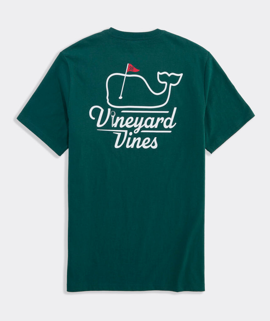 Vineyard Vines Men's Golf Flag Short-Sleeve Tee - Charleston Green