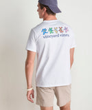 Vineyard Vines x Grateful Dead Dancing Bears Short-Sleeve Pocket Tee - White Cap