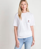 Vineyard Vines x Grateful Dead Dancing Bears Short-Sleeve Pocket Tee - White Cap