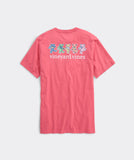 VIneyard Vines x Grateful Dead Dancing Bears Short-Sleeve Pocket Tee - Jetty Red