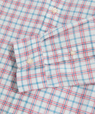 Vineyard Vines Men's Cotton Madras Plaid Shirt - Marshmallow Pld_46