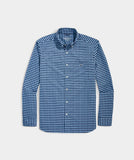 Vineyard Vines Men's On-The-Go Nylon Gingham Shirt - Jake Blue GNG