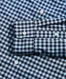 Vineyard Vines Men's On-The-Go Nylon Gingham Shirt - Jake Blue GNG