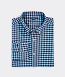 Vineyard Vines Men's On-The-Go Nylon Gingham Shirt - Jake Blue GNG