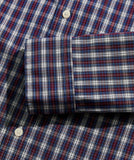 Vineyard Vines Men's Stretch Poplin Tartan Shirt - Crimson PLD