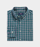 Vineyard Vines Men's Stretch Poplin Tartan Shirt - Sea Swell PLD