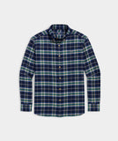 Vineyard Vines Men's Vineyard Flannel Plaid Shirt - Nautical Navy PLD