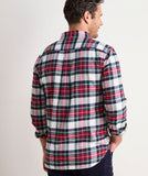 Vineyard Vines Men's Vineyard Flannel Plaid Shirt - Marshmallow