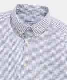 Vineyard Vines Men's Performance Cotton Wauwinet Tattersall Shirt - Balsam