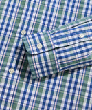 Vineyard Vines Men's Performance Cotton Plaid Audubon Shirt - Olive Dusk