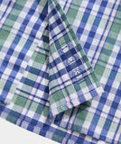 Vineyard Vines Men's Performance Cotton Plaid Audubon Shirt - Olive Dusk