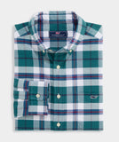 Vineyard Vines Men's Plaid Oxford Shirt - Lowcountry Loden