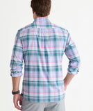 Vineyard Vines Men's Plaid Performance Featherweight Shirt - Lowcountry Loden