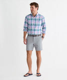 Vineyard Vines Men's Plaid Performance Featherweight Shirt - Lowcountry Loden