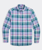 Vineyard Vines Men's Plaid Performance Featherweight Shirt - Lowcountry Loden