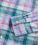 Vineyard Vines Men's Plaid Performance Featherweight Shirt - Lowcountry Loden