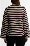 Barbour Women's Maplewood Striped Long-Sleeved Shirt - Fig Birch