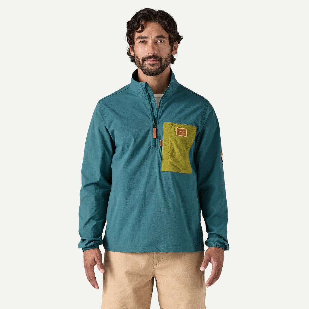 Patagonia Men's Outdoor Everyday Marsupial Pullover - Wetland Blue