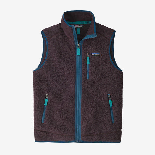 Patagonia Men's Retro Pile Fleece Vest - Obsidian Plum