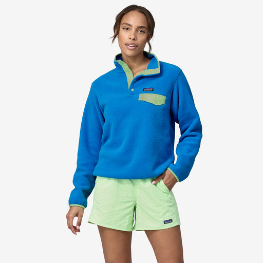 Patagonia Women's Lightweight Synchilla® Snap-T® Fleece Pullover - Vessel Blue