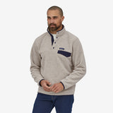 Patagonia Men's Lightweight Synchilla® Snap-T® Fleece Pullover - Oatmeal Heather
