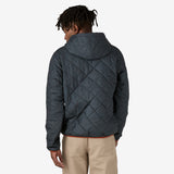 Patagonia Men's Diamond Quilted Bomber Hoody - Smolder Blue