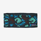 Patagonia Women's Powder Town Headband - Across Oceans: Smolder Blue