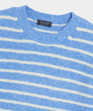 Vineyard Vines Women's Crewneck Sweater - Ida Stripe Blue