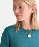 Vineyard Vines Women's Katie Cotton Roll Neck Sweater - Low Country Loden