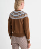 Vineyard Vines Women's Fair Isle Cable Cardigan - Coconut