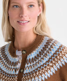 Vineyard Vines Women's Fair Isle Cable Cardigan - Coconut