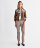Vineyard Vines Women's Fair Isle Cable Cardigan - Coconut