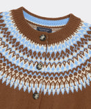 Vineyard Vines Women's Fair Isle Cable Cardigan - Coconut