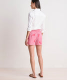 Vineyard Vines Women's Nori Smocked Shorts - Red/White Gingham
