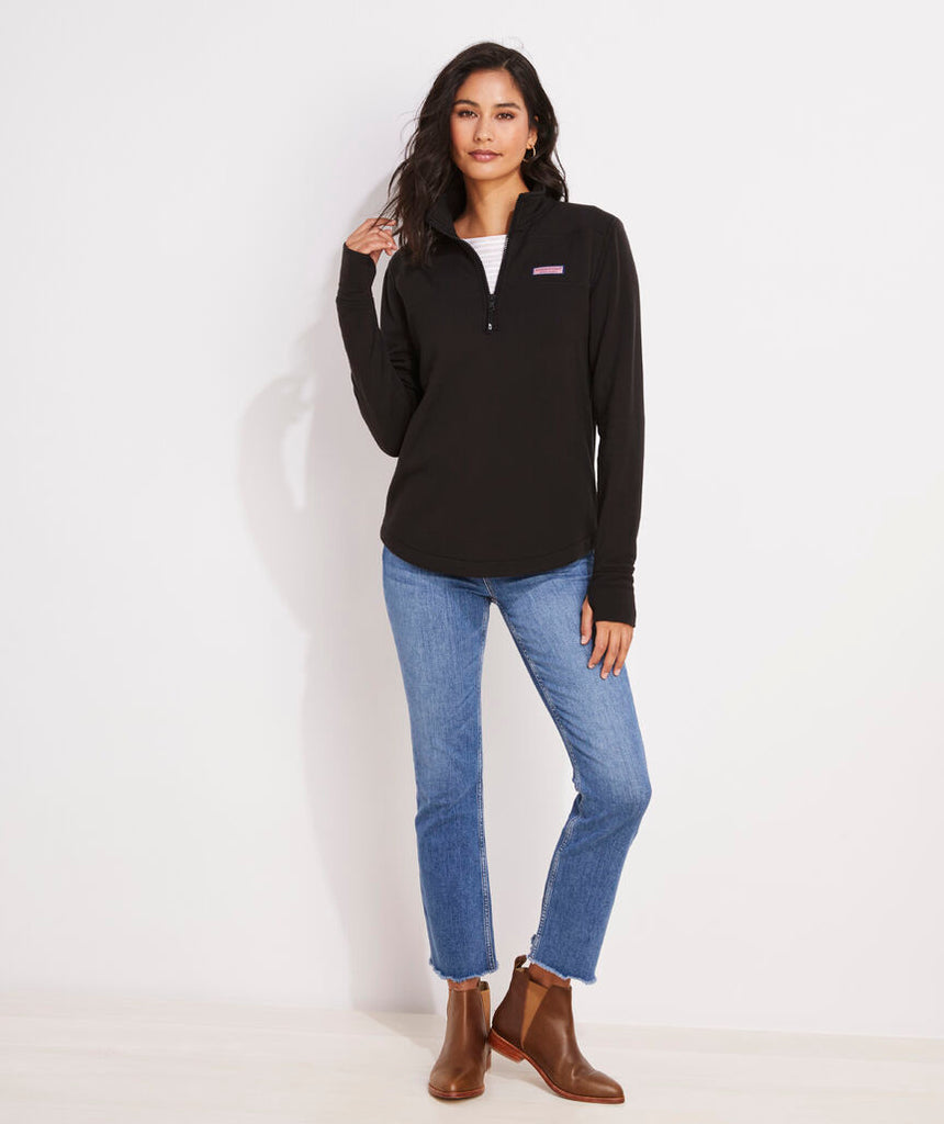 Vineyard Vines Women's Dreamcloth® Relaxed Shep Shirt™ - Jet Black