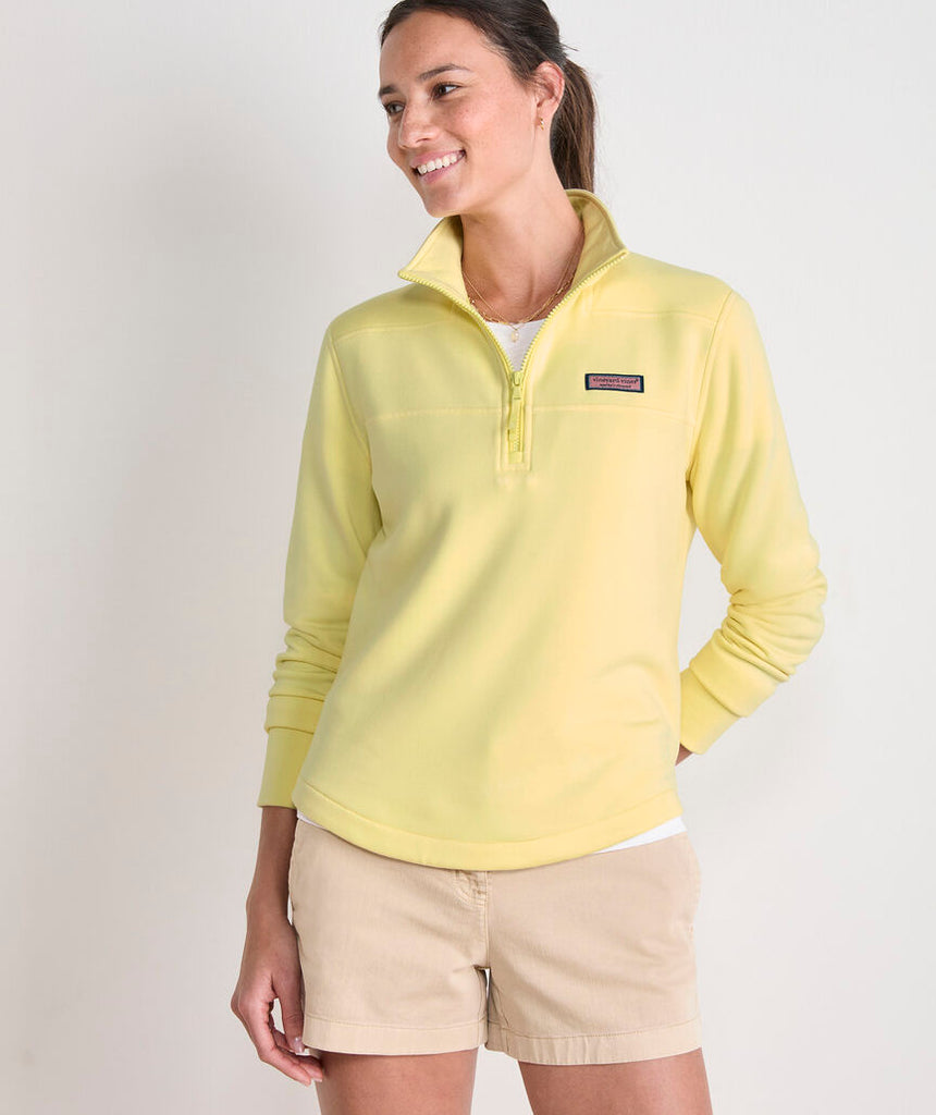 Vineyard Vines Women's Dreamcloth Relaxed Shep Shirt - Sunshine Yellow