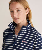 Vineyard Vines Women's Dreamcloth® Relaxed Shep Shirt™ -Stripe - Navy/White