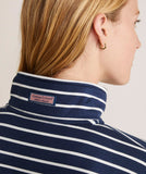 Vineyard Vines Women's Dreamcloth® Relaxed Shep Shirt™ -Stripe - Navy/White