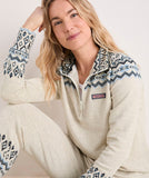 Vineyard Vines Women's Dreamcloth® Fair Isle Relaxed Shep Shirt® - Festive Fairisle NN