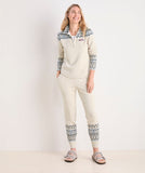 Vineyard Vines Women's Dreamcloth® Fair Isle Relaxed Shep Shirt® - Festive Fairisle NN